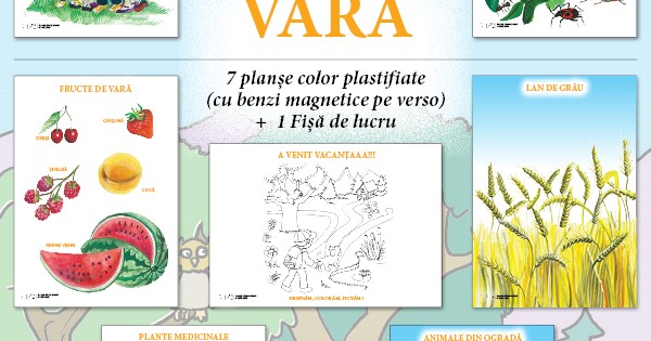 Set planse - VARA, format A3 - varaA3